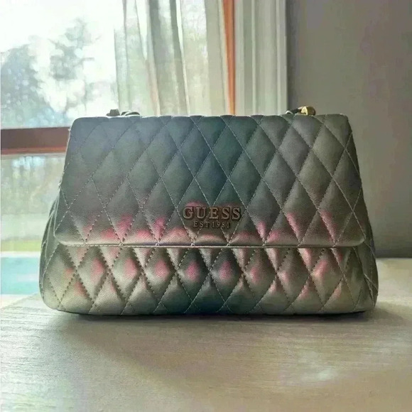 GUESS Dema Double Compartment Small Ombre Convertible Crossbody - Picture 3 of 5